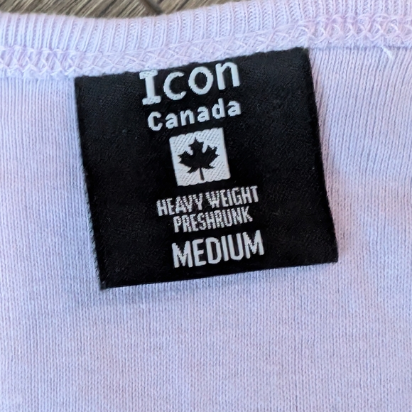 ICON Lilac Racerback Tank Top - Picture 3 of 3